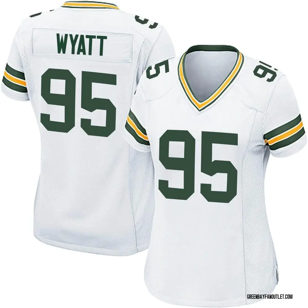 Green Bay Packers Women's Devonte Wyatt Game Jersey - White