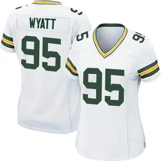 Green Bay Packers Women's Devonte Wyatt Game Jersey - White