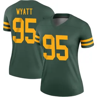Green Bay Packers Women's Devonte Wyatt Legend Alternate Jersey - Green