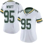 Green Bay Packers Women's Devonte Wyatt Limited Vapor Untouchable Jersey - White