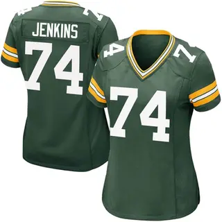 Green Bay Packers Women's Elgton Jenkins Game Team Color Jersey - Green