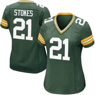 Green Bay Packers Women's Eric Stokes Game Team Color Jersey - Green