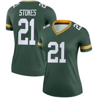 Green Bay Packers Women's Eric Stokes Legend Jersey - Green