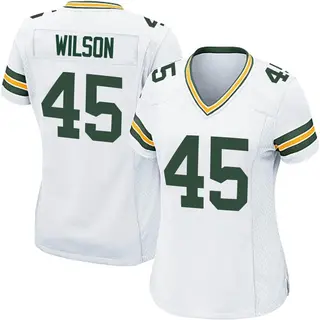 Green Bay Packers Women's Eric Wilson Game Jersey - White
