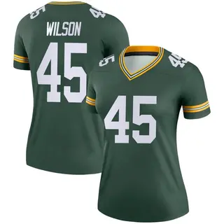 Green Bay Packers Women's Eric Wilson Legend Jersey - Green