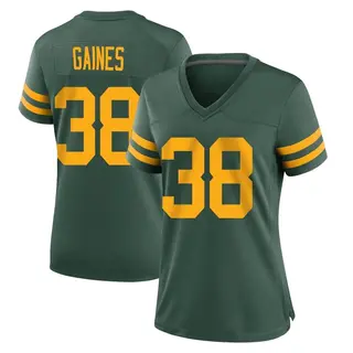 Green Bay Packers Women's Innis Gaines Game Alternate Jersey - Green