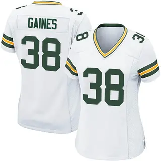 Green Bay Packers Women's Innis Gaines Game Jersey - White