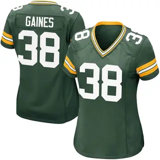 Green Bay Packers Women's Innis Gaines Game Team Color Jersey - Green