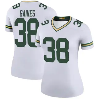Green Bay Packers Women's Innis Gaines Legend Color Rush Jersey - White