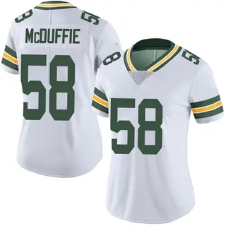 Green Bay Packers Women's Isaiah McDuffie Limited Vapor Untouchable Jersey - White