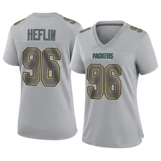 Green Bay Packers Women's Jack Heflin Game Atmosphere Fashion Jersey - Gray