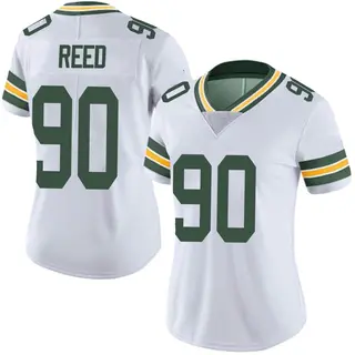 Green Bay Packers Women's Jarran Reed Limited Vapor Untouchable Jersey - White