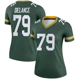 Green Bay Packers Women's Jean Delance Legend Jersey - Green