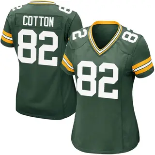 Green Bay Packers Women's Jeff Cotton Game Team Color Jersey - Green