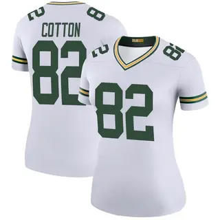 Green Bay Packers Women's Jeff Cotton Legend Color Rush Jersey - White