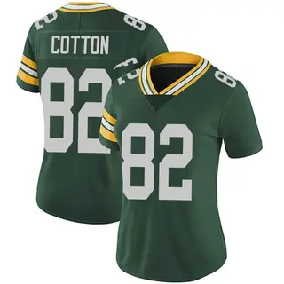 Green Bay Packers Women's Jeff Cotton Limited Team Color Vapor Untouchable Jersey - Green