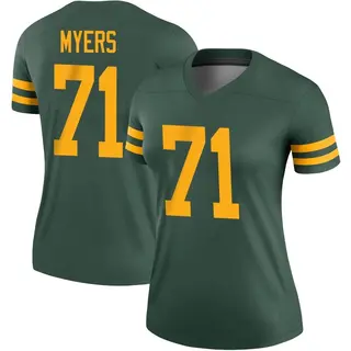 Green Bay Packers Women's Josh Myers Legend Alternate Jersey - Green