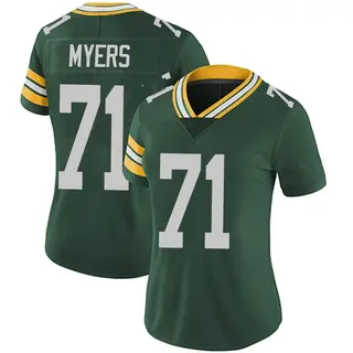 Green Bay Packers Women's Josh Myers Limited Team Color Vapor Untouchable Jersey - Green