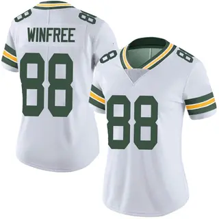 Green Bay Packers Women's Juwann Winfree Limited Vapor Untouchable Jersey - White