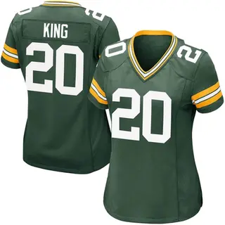 Green Bay Packers Women's Kevin King Game Team Color Jersey - Green