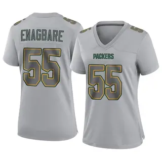 Green Bay Packers Women's Kingsley Enagbare Game Atmosphere Fashion Jersey - Gray