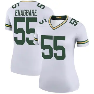 Green Bay Packers Women's Kingsley Enagbare Legend Color Rush Jersey - White