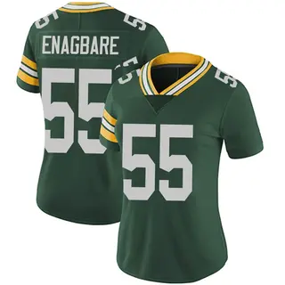 Green Bay Packers Women's Kingsley Enagbare Limited Team Color Vapor Untouchable Jersey - Green