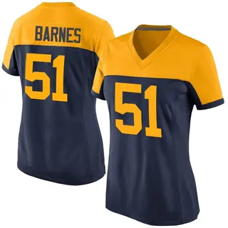 Green Bay Packers Women's Krys Barnes Game Alternate Jersey - Navy