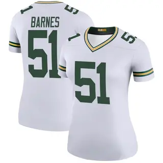 Green Bay Packers Women's Krys Barnes Legend Color Rush Jersey - White
