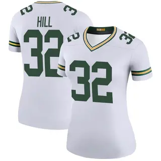 Green Bay Packers Women's Kylin Hill Legend Color Rush Jersey - White