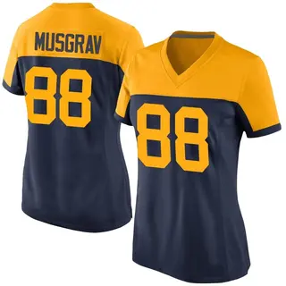 Green Bay Packers Women's Luke Musgrave Game Alternate Jersey - Navy