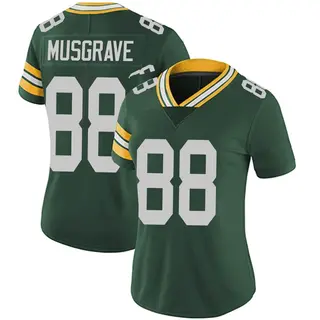 Green Bay Packers Women's Luke Musgrave Limited Team Color Vapor Untouchable Jersey - Green