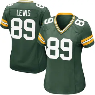 Green Bay Packers Women's Marcedes Lewis Game Team Color Jersey - Green