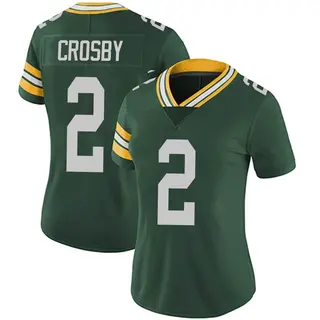 Green Bay Packers Women's Mason Crosby Limited Team Color Vapor Untouchable Jersey - Green