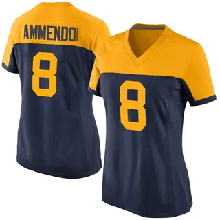 Green Bay Packers Women's Matt Ammendola Game Alternate Jersey - Navy