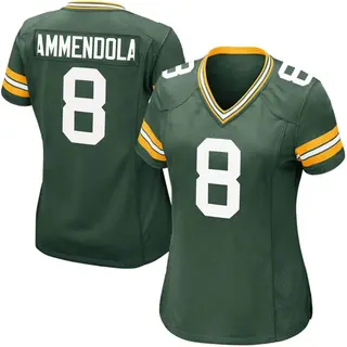 Green Bay Packers Women's Matt Ammendola Game Team Color Jersey - Green
