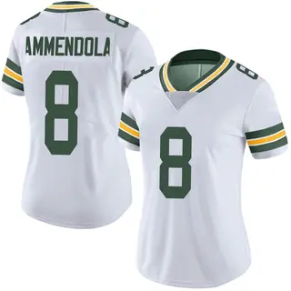 Green Bay Packers Women's Matt Ammendola Limited Vapor Untouchable Jersey - White