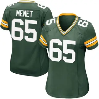 Green Bay Packers Women's Michal Menet Game Team Color Jersey - Green