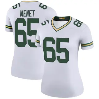 Green Bay Packers Women's Michal Menet Legend Color Rush Jersey - White