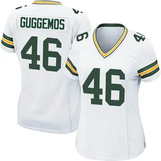 Green Bay Packers Women's Nick Guggemos Game Jersey - White