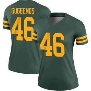 Green Bay Packers Women's Nick Guggemos Legend Alternate Jersey - Green