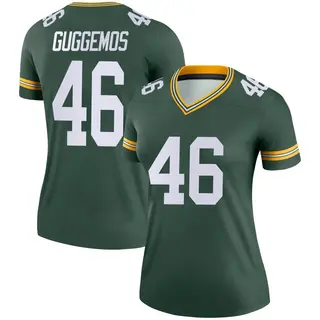 Green Bay Packers Women's Nick Guggemos Legend Jersey - Green