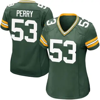 Green Bay Packers Women's Nick Perry Game Team Color Jersey - Green