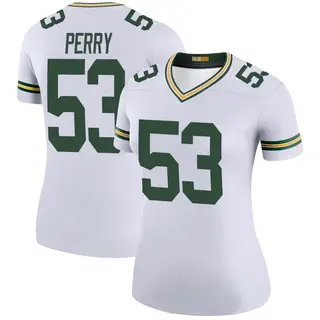 Green Bay Packers Women's Nick Perry Legend Color Rush Jersey - White