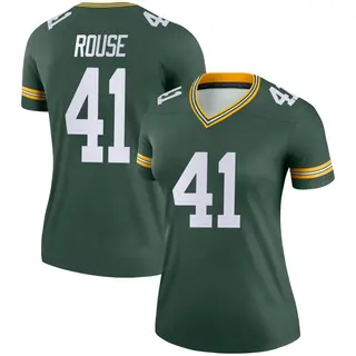 Green Bay Packers Women's Nydair Rouse Legend Jersey - Green