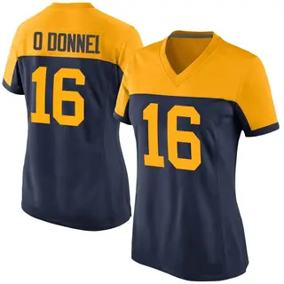 Green Bay Packers Women's Pat O'Donnell Game Alternate Jersey - Navy