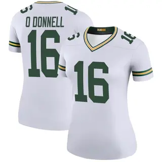 Green Bay Packers Women's Pat O'Donnell Legend Color Rush Jersey - White