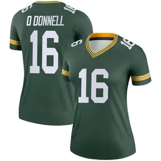 Green Bay Packers Women's Pat O'Donnell Legend Jersey - Green