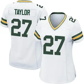 Green Bay Packers Women's Patrick Taylor Game Jersey - White