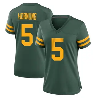 Green Bay Packers Women's Paul Hornung Game Alternate Jersey - Green